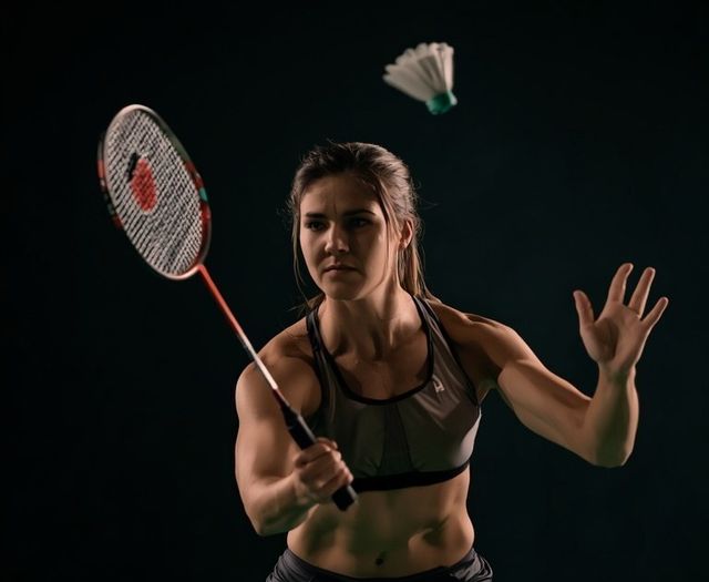 Competitive Match Badminton (High-Intensity Court Play)