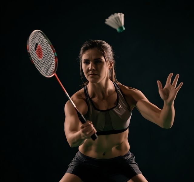 Competitive Match Badminton (High-Intensity Court Play)