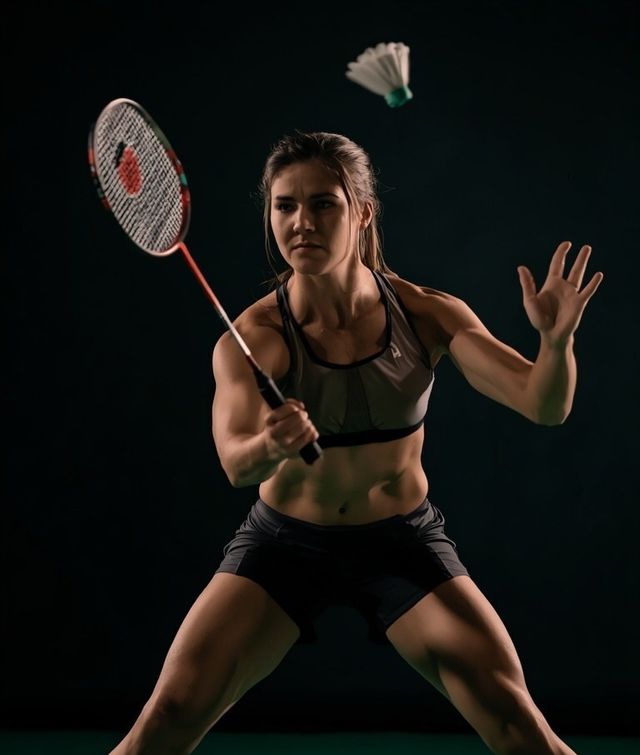 Competitive Match Badminton (High-Intensity Court Play)