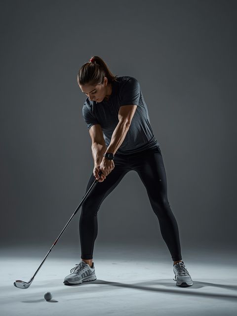 Golf, Zugschläger