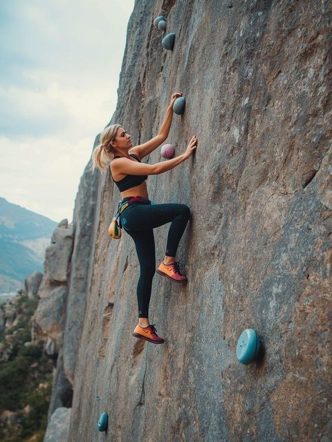 Rock Climbing, Ascending Rock