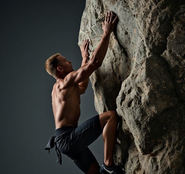 Rock Climbing (Ascending Natural Rock Faces)
