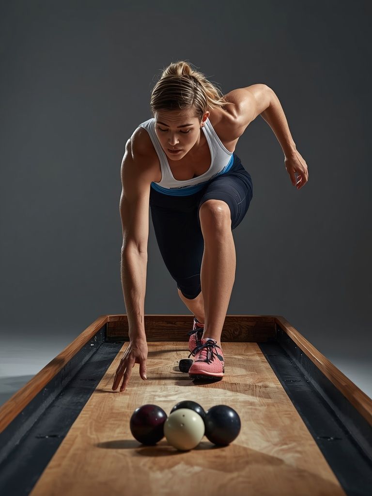 Shuffleboard, kręgle na trawie