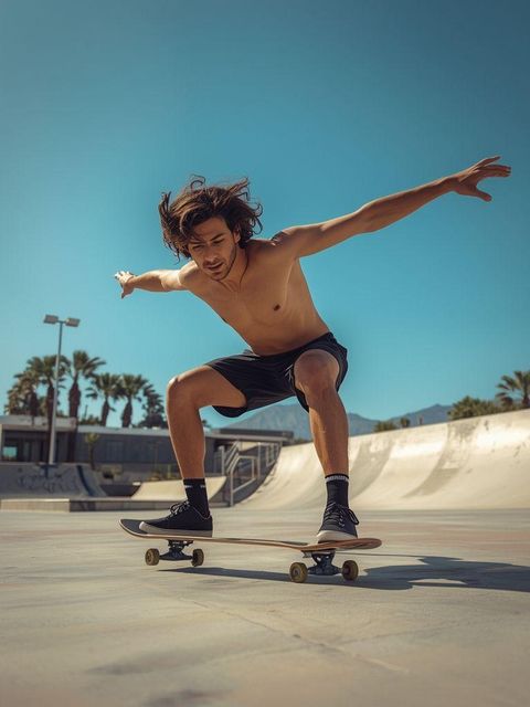 Skateboarding