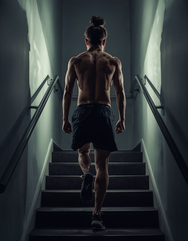 Walking Downstairs (Descending Stairs)