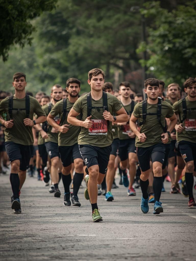 Marching, Rapid, Military, Race Walking