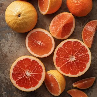 Grapefruit (white or red), raw