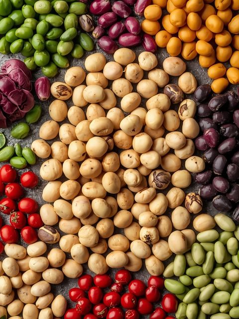 Bean (all species), boiled (without addition of fat and salt)