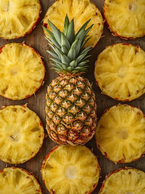 Ananas, in Ananassaft, konserviert, abgetropft
