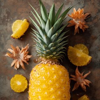 Pineapple, in pineapple juice, preserved, drained