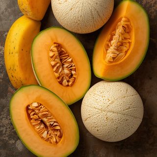 Sugar melons, raw