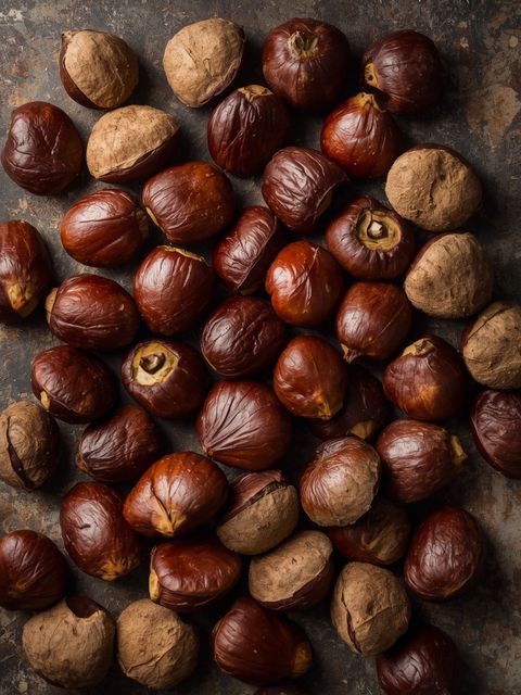 Chestnuts, raw