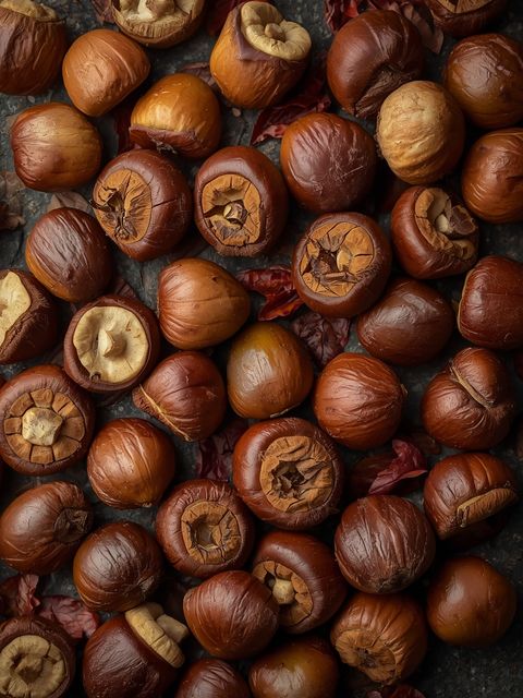 Chestnuts, raw