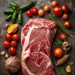 Pork, Chop, Raw