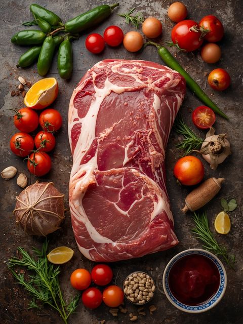 Pork, Chop, Raw