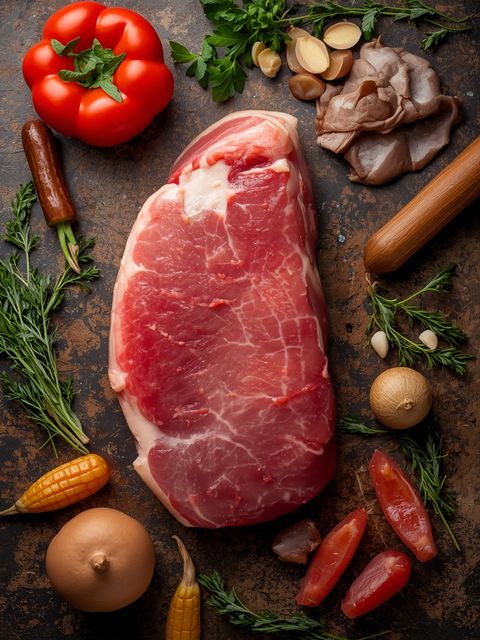 Pork, Chop, Raw