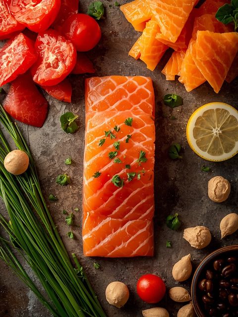 Salmon, sweet, raw