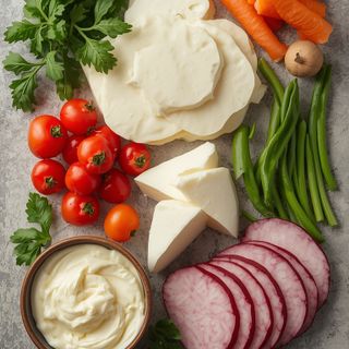 Grießschnitten, zubereitet (mit teilentrahmter Milch)