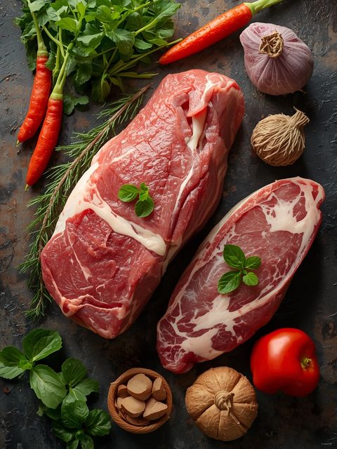 Calf, Sweet, Raw