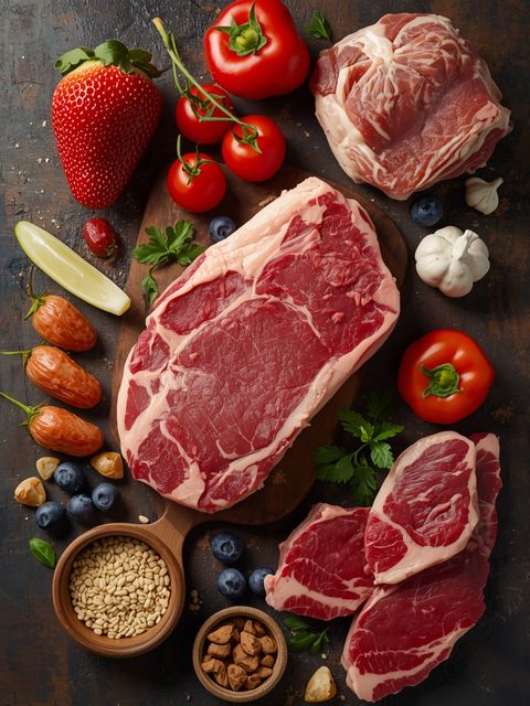 Lamm, Filet, roh