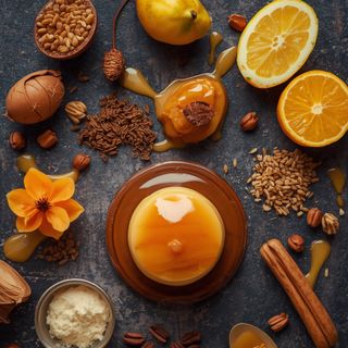 Pudding, caramel