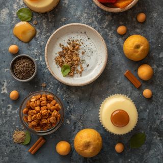Pudding, caramel