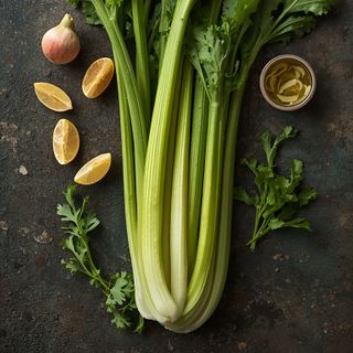 Celery Piccata, Prepared