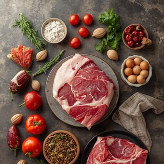 Lamb, gigot, raw (Switzerland, New Zealand)