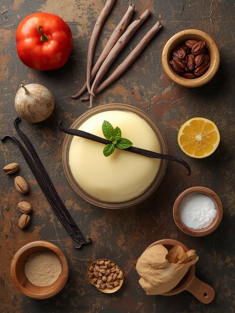 Pudding, vanilla