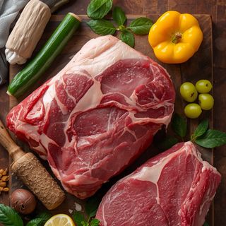 Calf, Shoulder, Roast, Raw