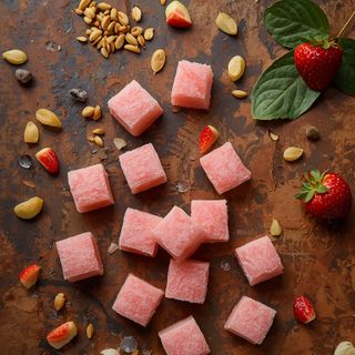 Gummibonbon mit Fruchtessenz