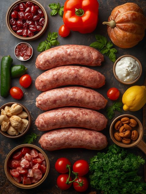 Pork sausage