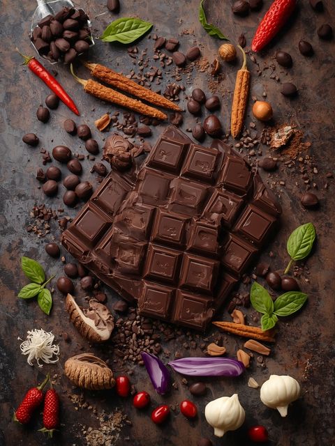 Dark Chocolate, 60–69% Cacao Solids