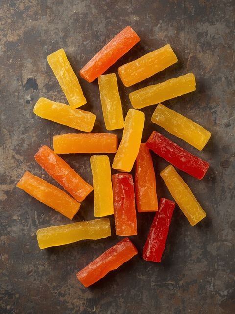 Gummy fries flavored candy, gummy fries