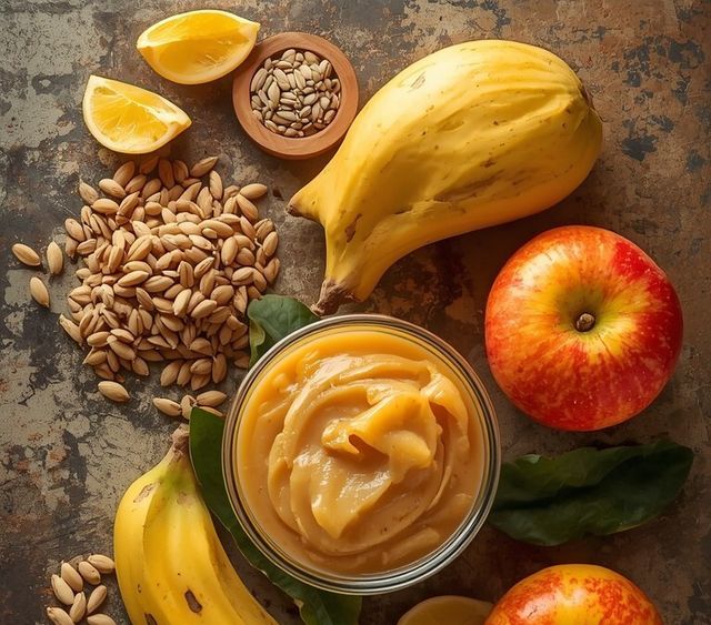 Fruit & sunflower wave applesauce & sunflower seed butter