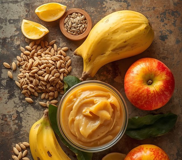 Fruit & sunflower wave applesauce & sunflower seed butter