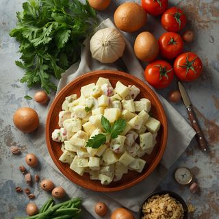 Hans kissle, Potato Salad