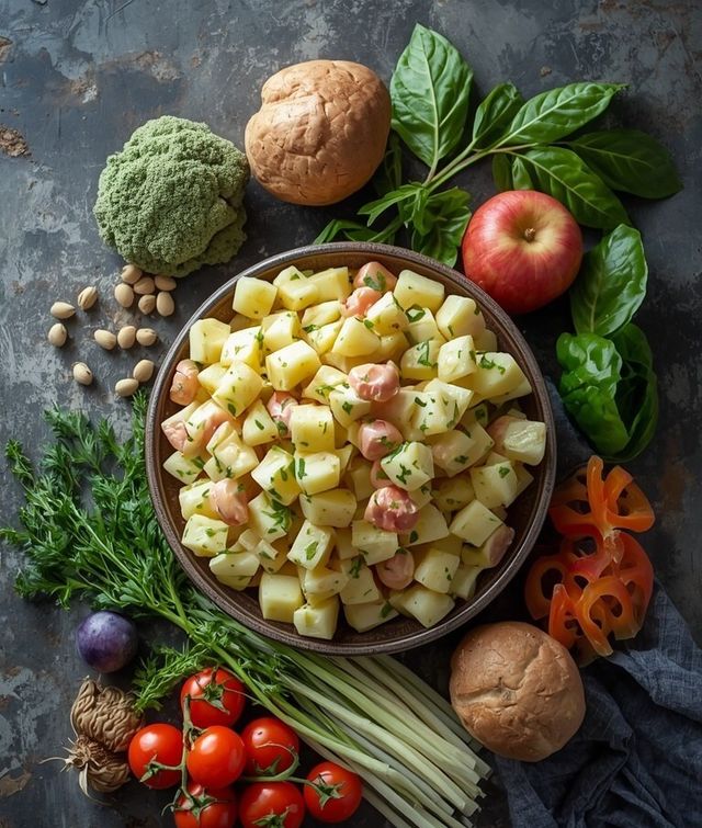 Hans kissle, Potato Salad