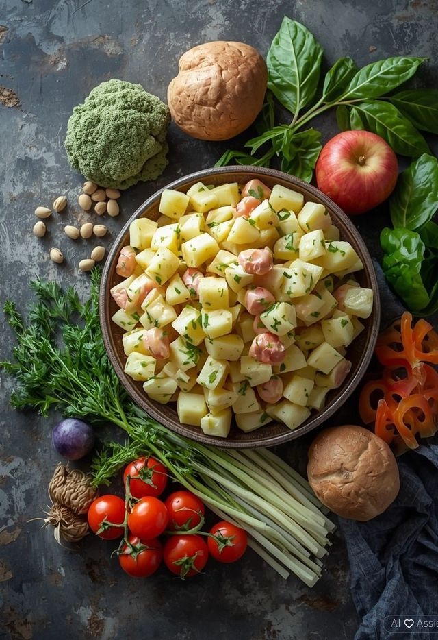 Hans kissle, Potato Salad