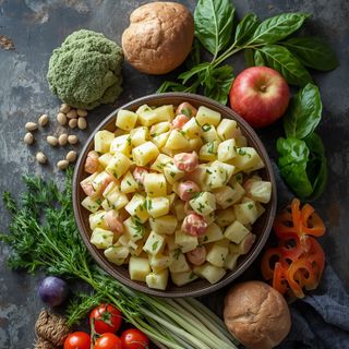 Hans kissle, Potato Salad