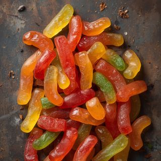 Gummi Wiggly Würmer