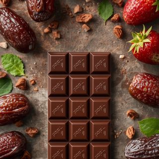 Dark Chocolate with Organic Truffle 64% Cocoa + Dates