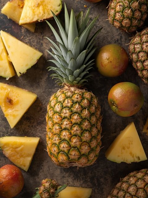 Ananas, w soku ananasowym, zakonserwowany, nieosuszony