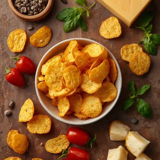 Potato Crisps with Aged White Cheddar