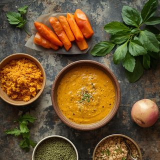 Milde indische Butter-Masala-Schmorsauce