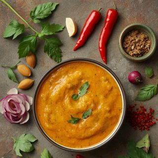 Milde indische <i>Butter-Masala</i>-Schmorsauce