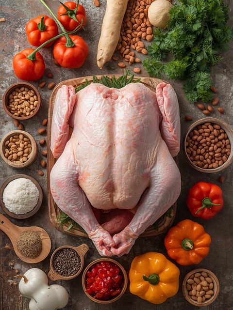 Turkey with Beans