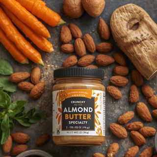 Crunchy No-Stir Almond Butter – Specialty