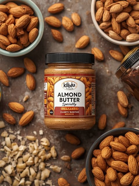 Crunchy No-Stir Almond Butter – Specialty
