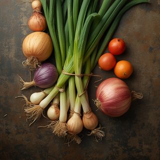 Frische Zwiebel